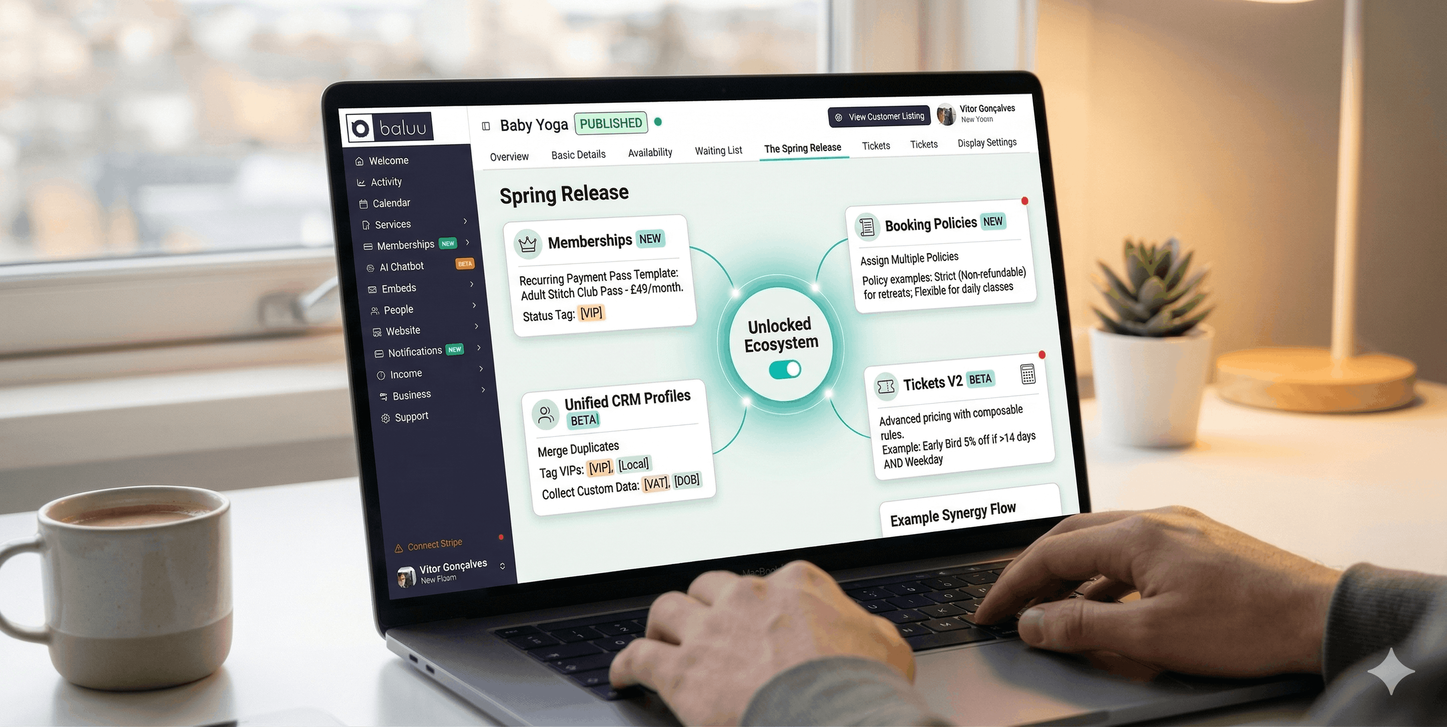 The Spring Release: Memberships, Booking Policies, Tickets V2, and a Brand New CRM